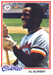 1978 Topps Baseball Cards      188     Al Bumbry